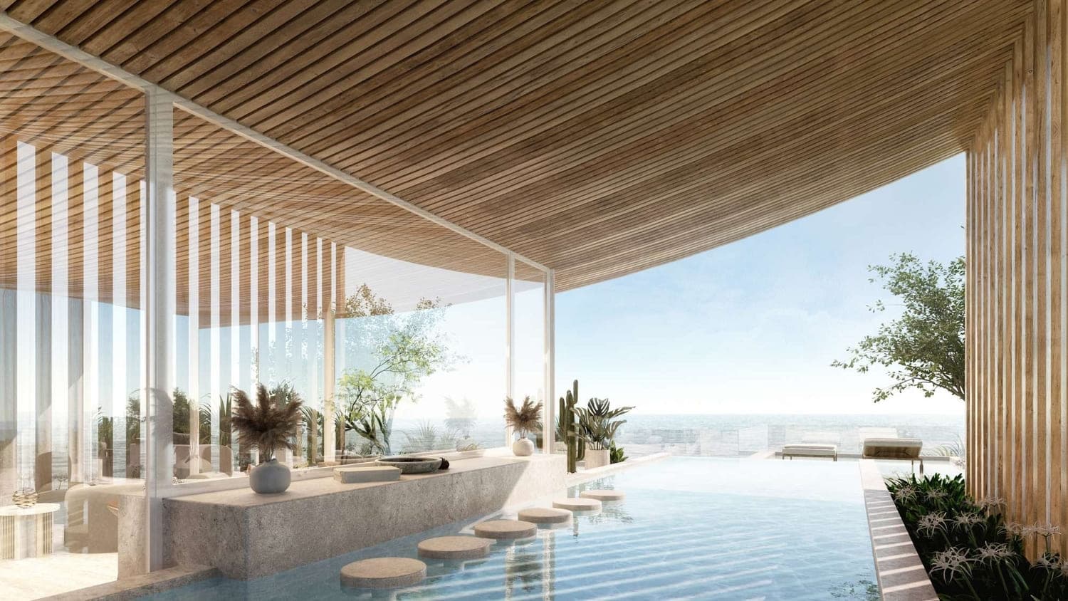 Zuha Island architecture