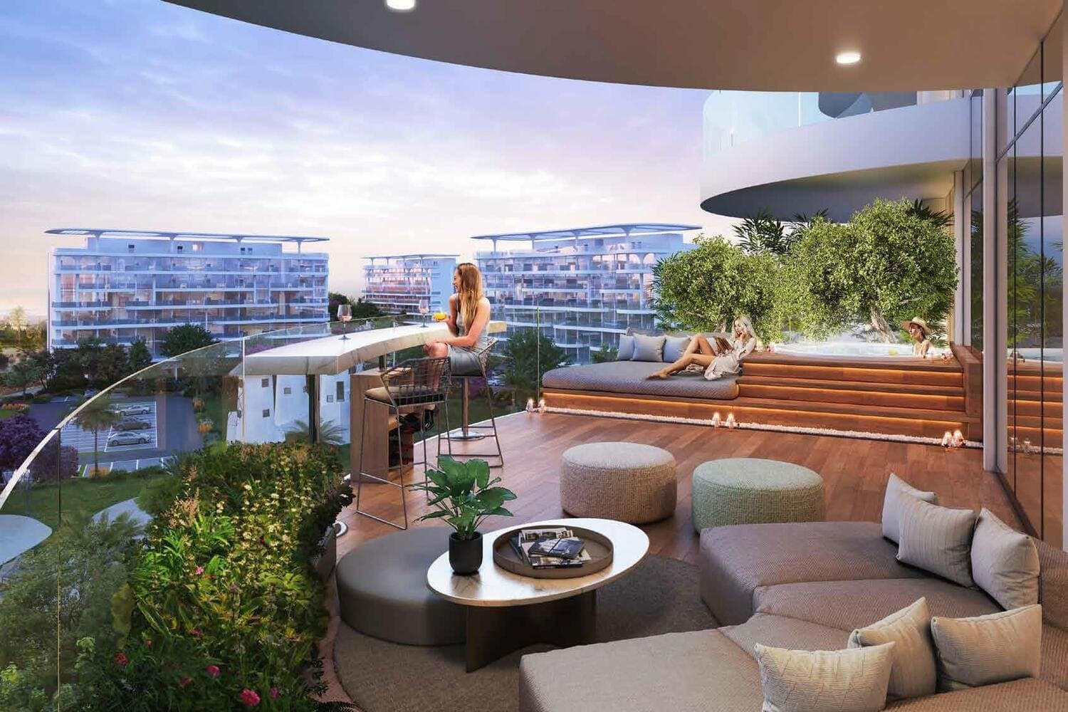 Damac Lagoons Views architecture