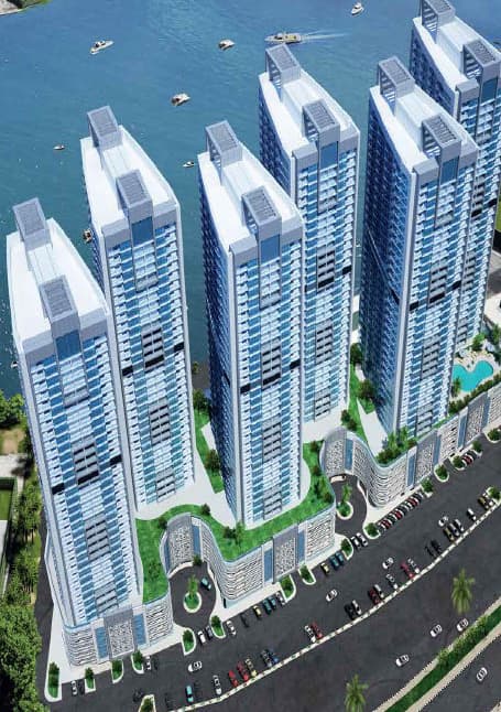 Ajman Creek Towers architecture