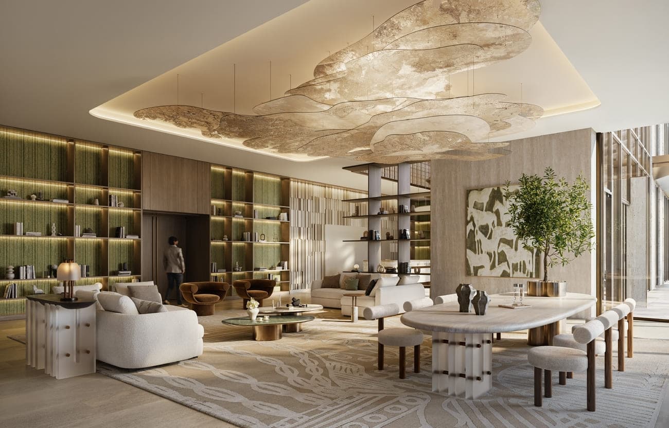 Silva Dubai Creek Harbour lobby