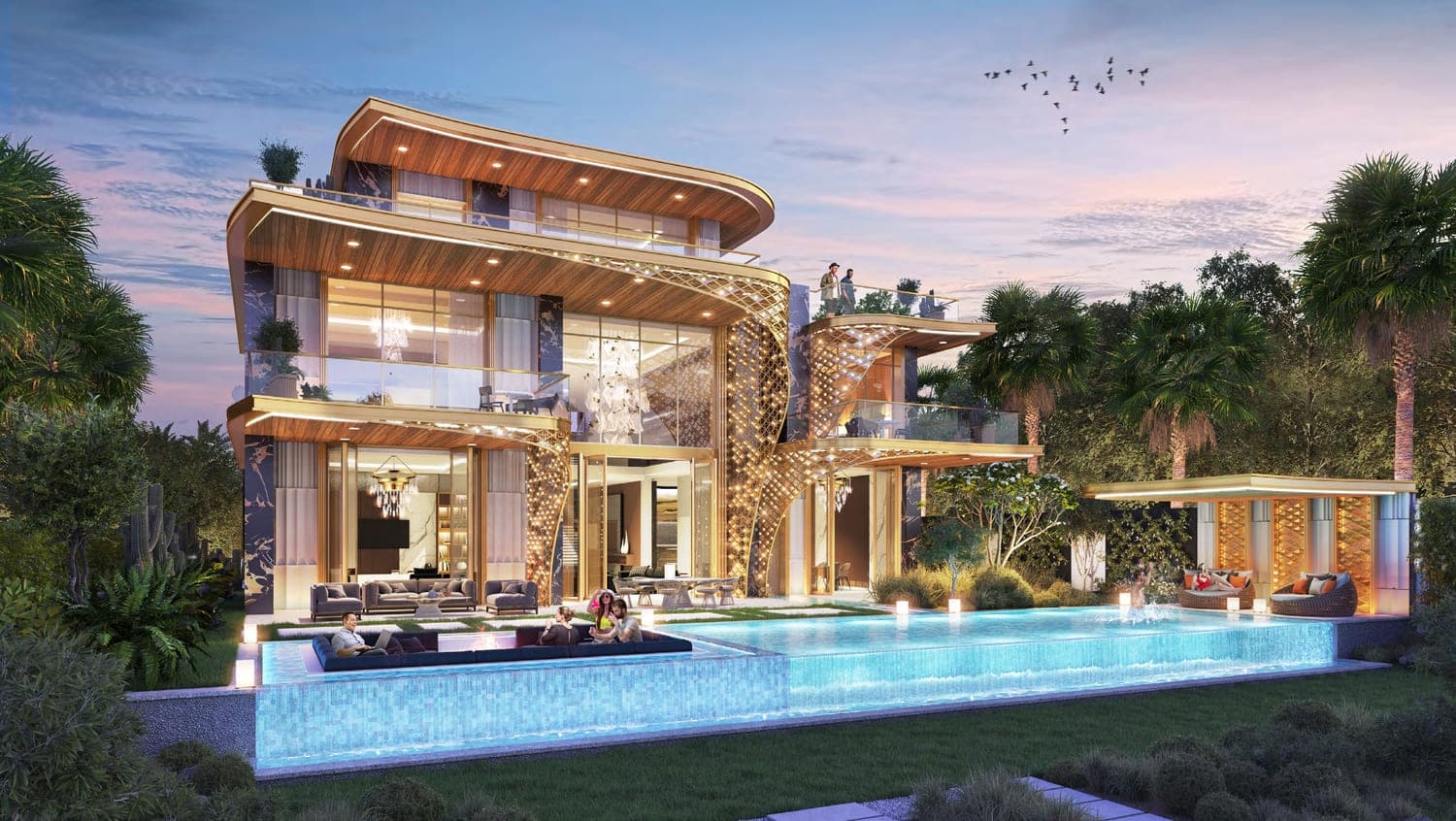 Damac Hills - Gems Estates architecture