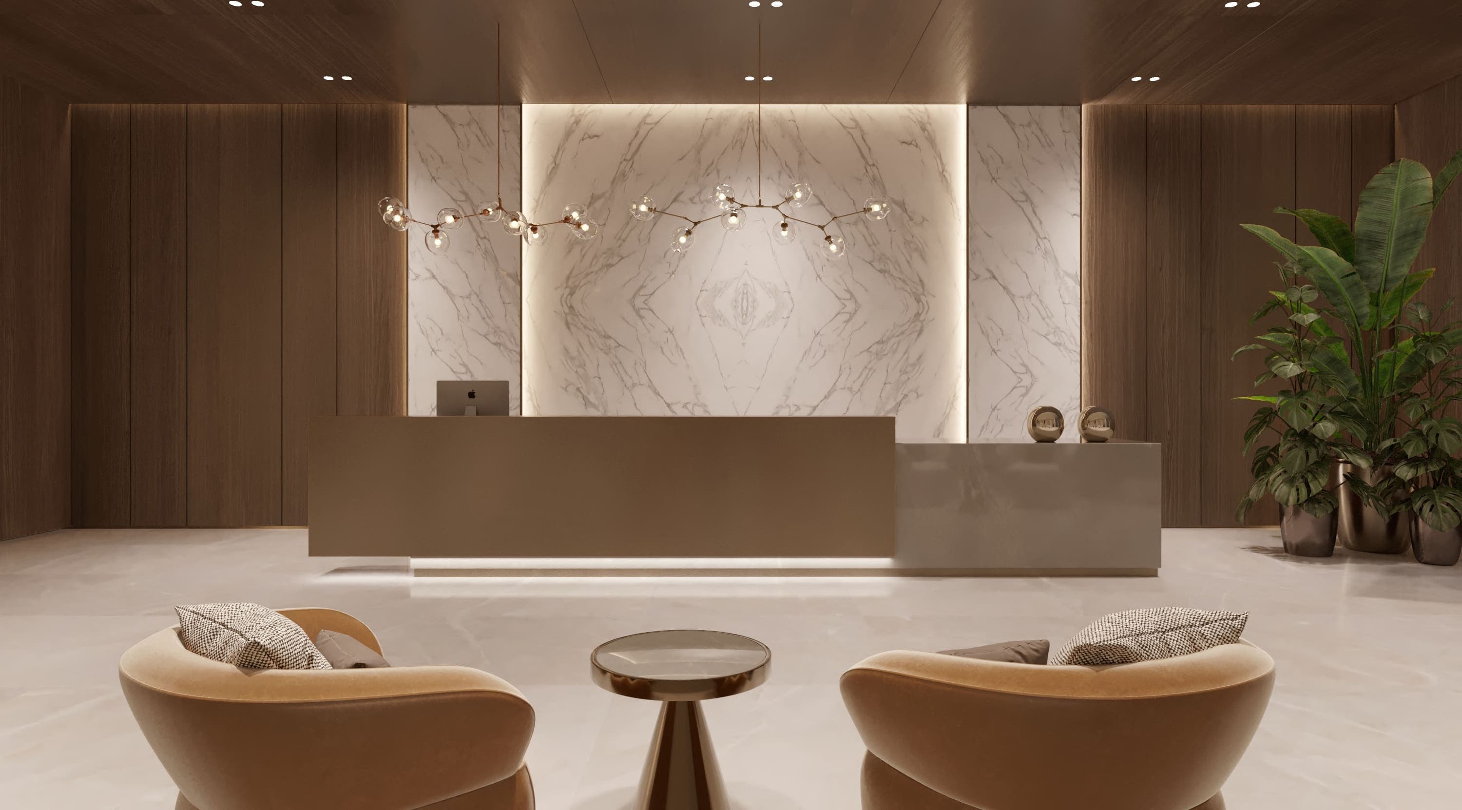 Mas Tower lobby