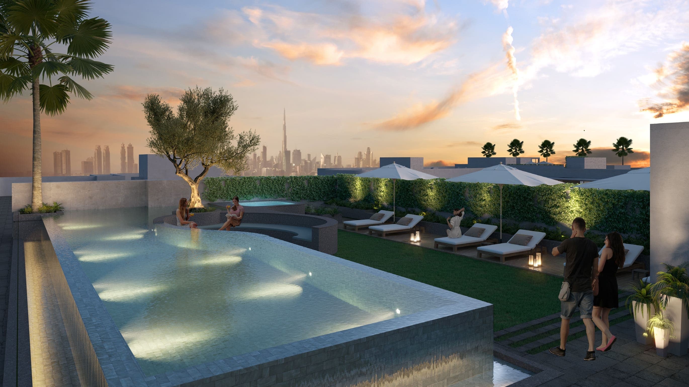  Rooftop Infinity Pool