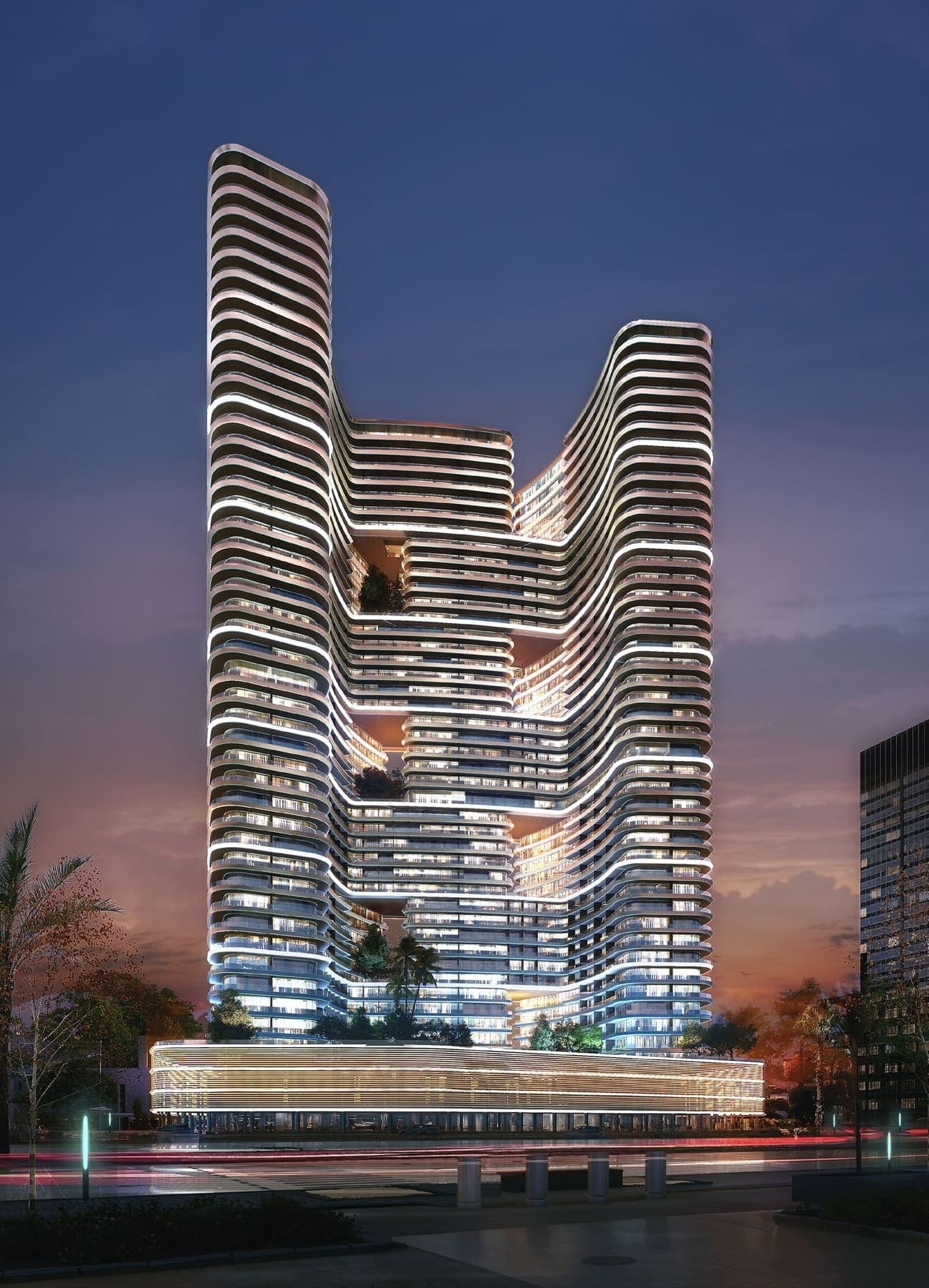 Binghatti Hills architecture