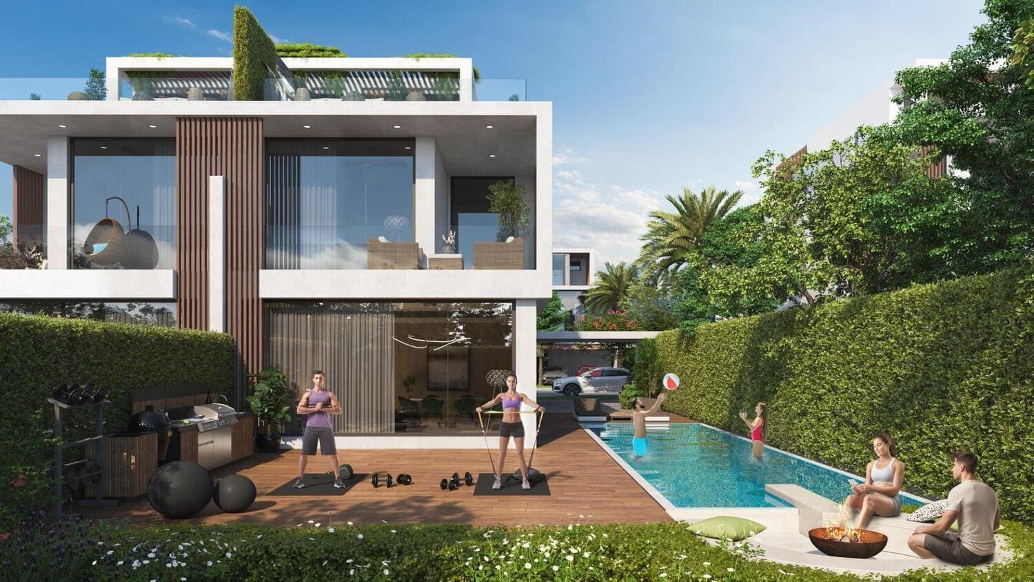 Damac Hills 2 - Park Greens architecture