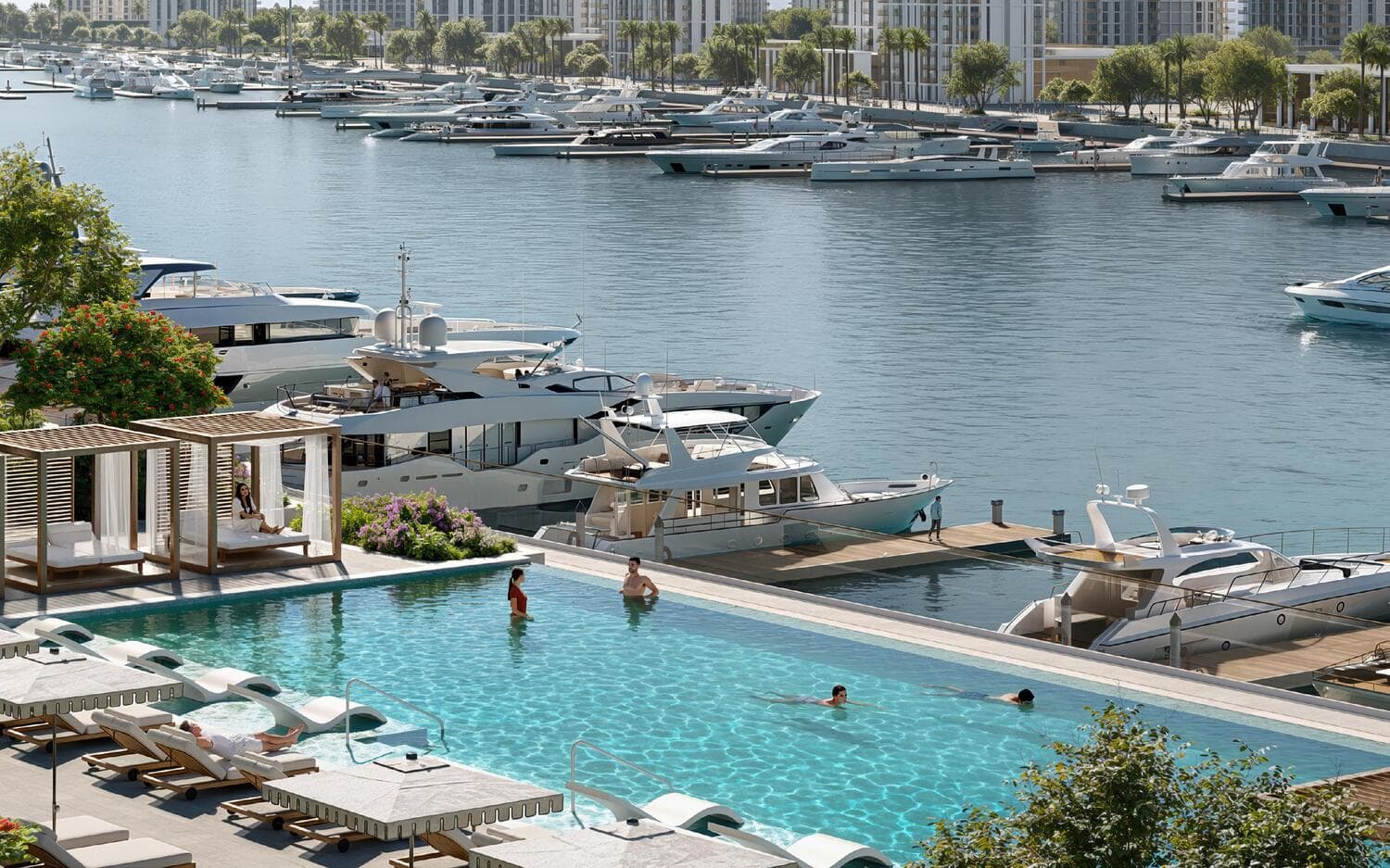 Overlooking Marina
