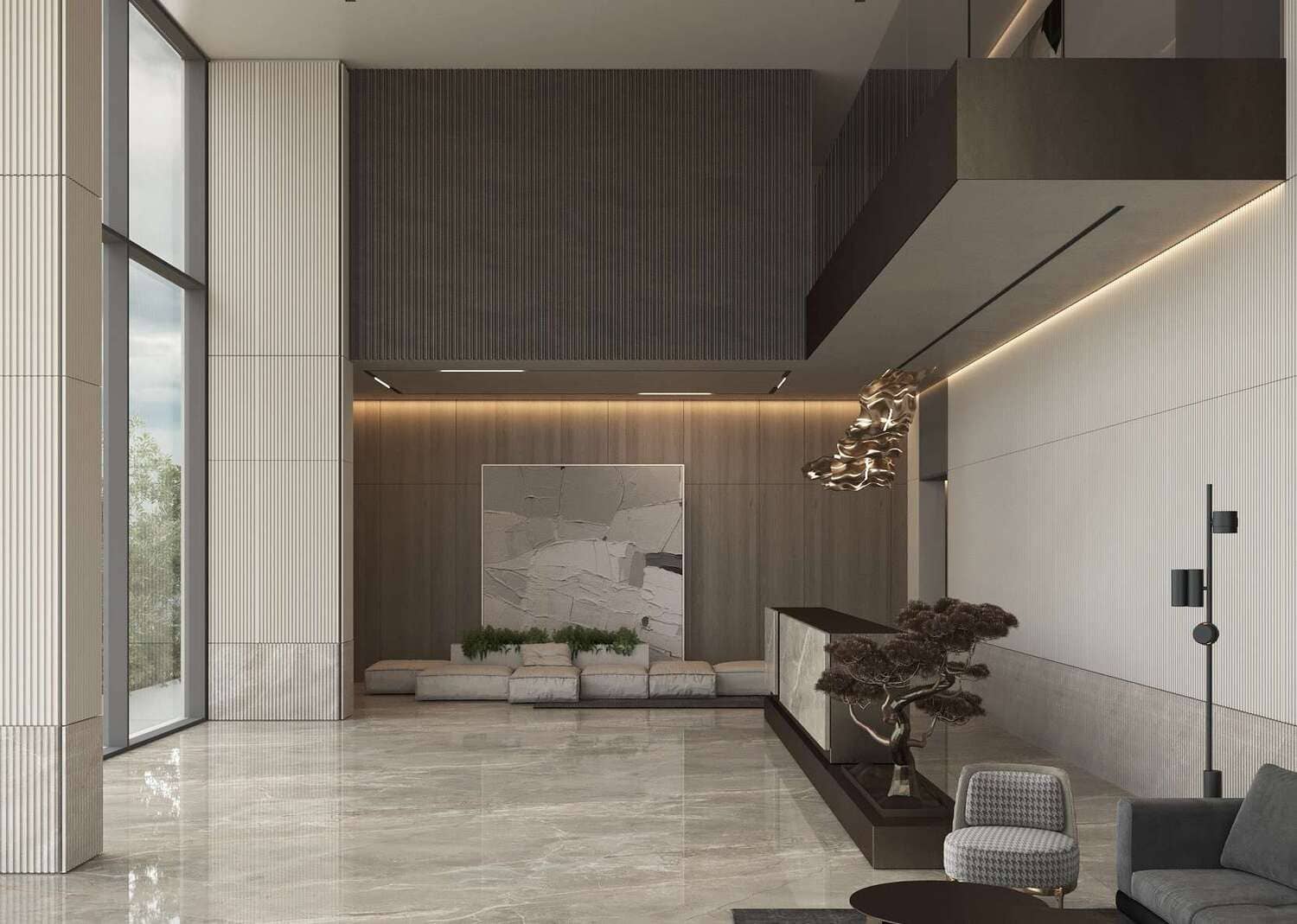Beverly Boulevard lobby