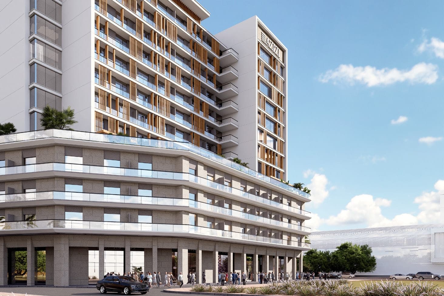 Azizi Lina architecture