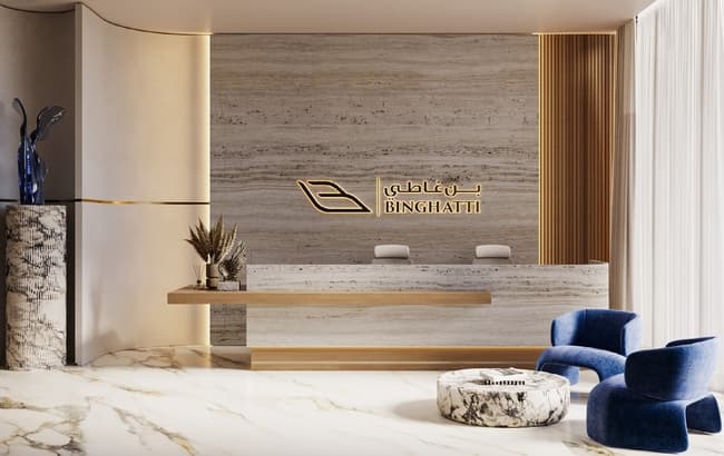 Binghatti Dusk lobby