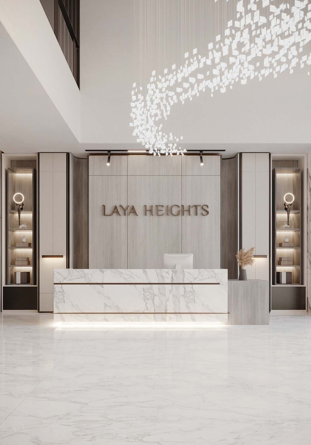 Laya Heights lobby