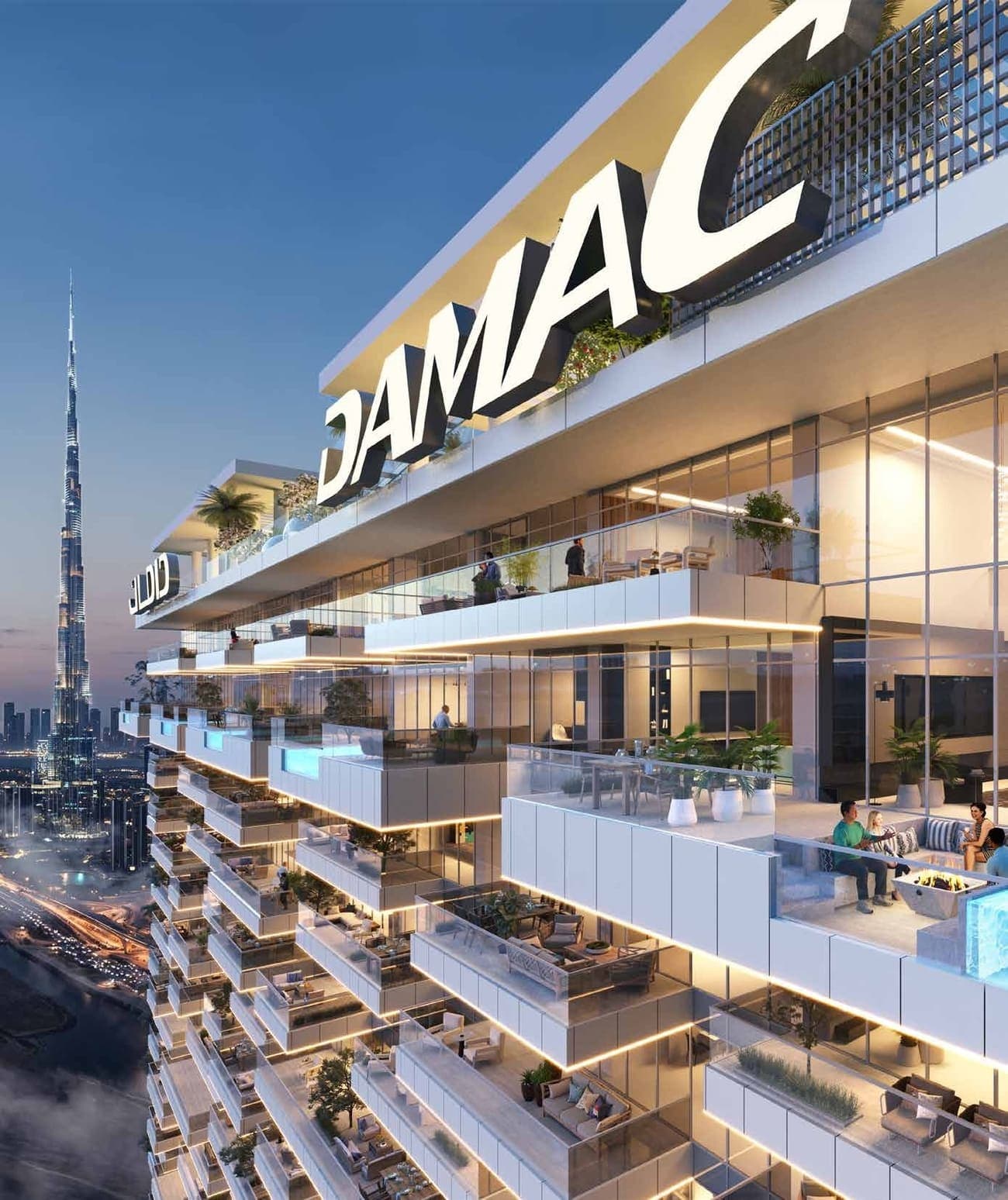 Damac Safa Gate architecture