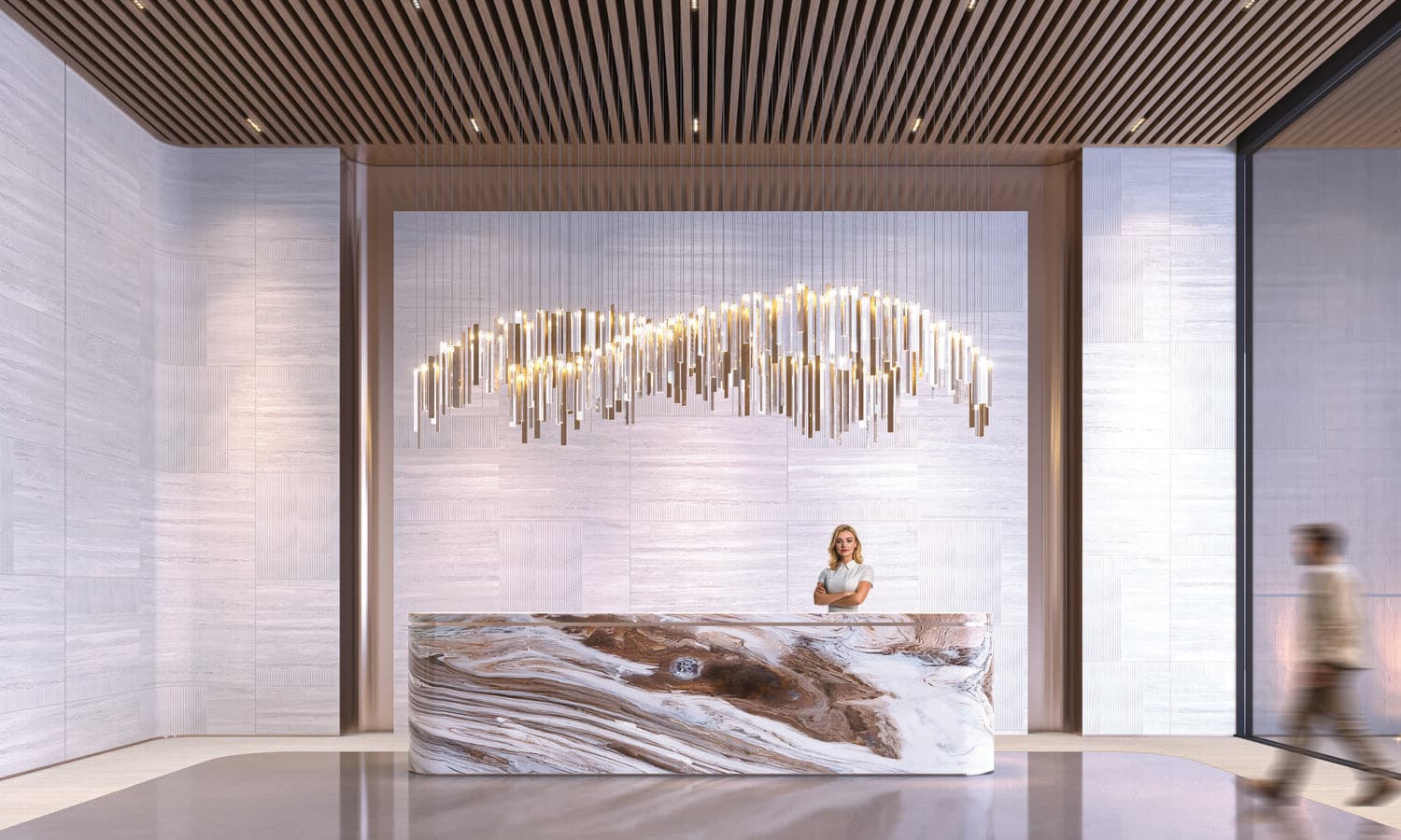 Guzel Towers lobby