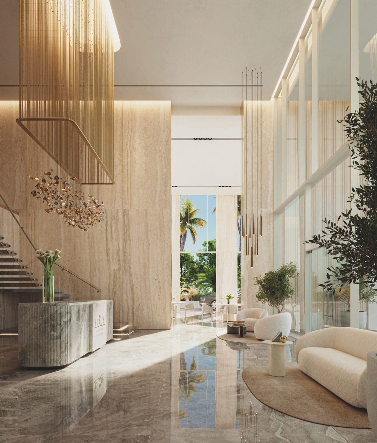Rixos Hotel and Residences Phase 1 lobby