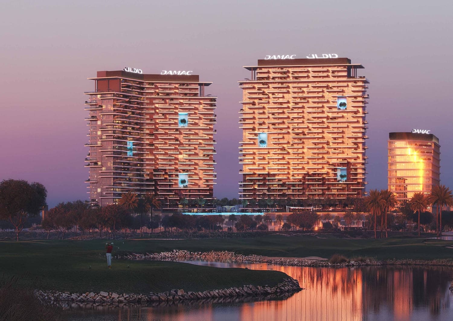 Damac District architecture