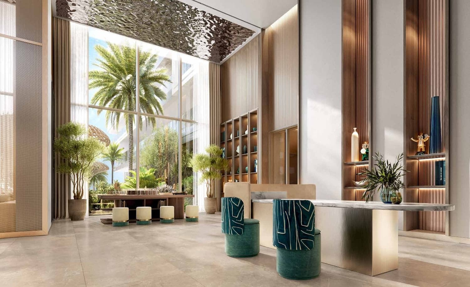 Shoreline lobby