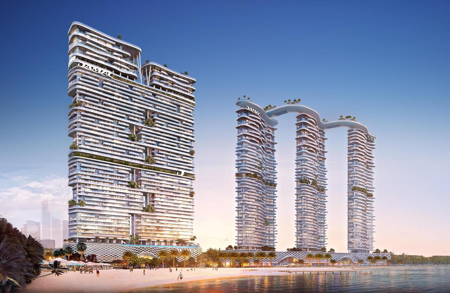 Damac Bay 2 architecture