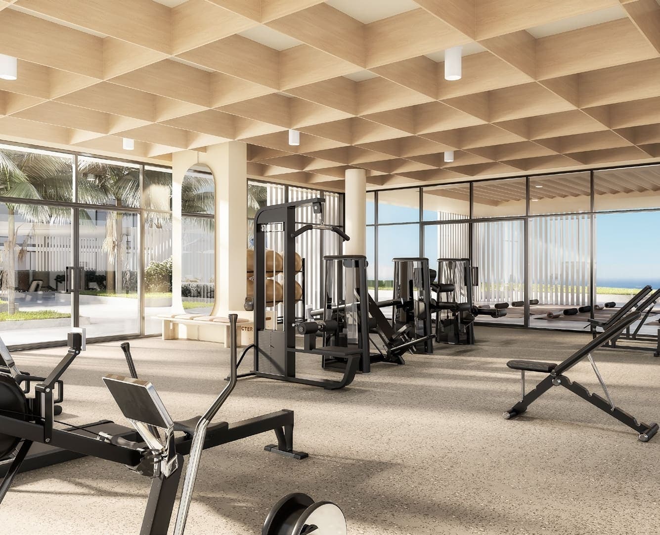 Fully Equipped Gym