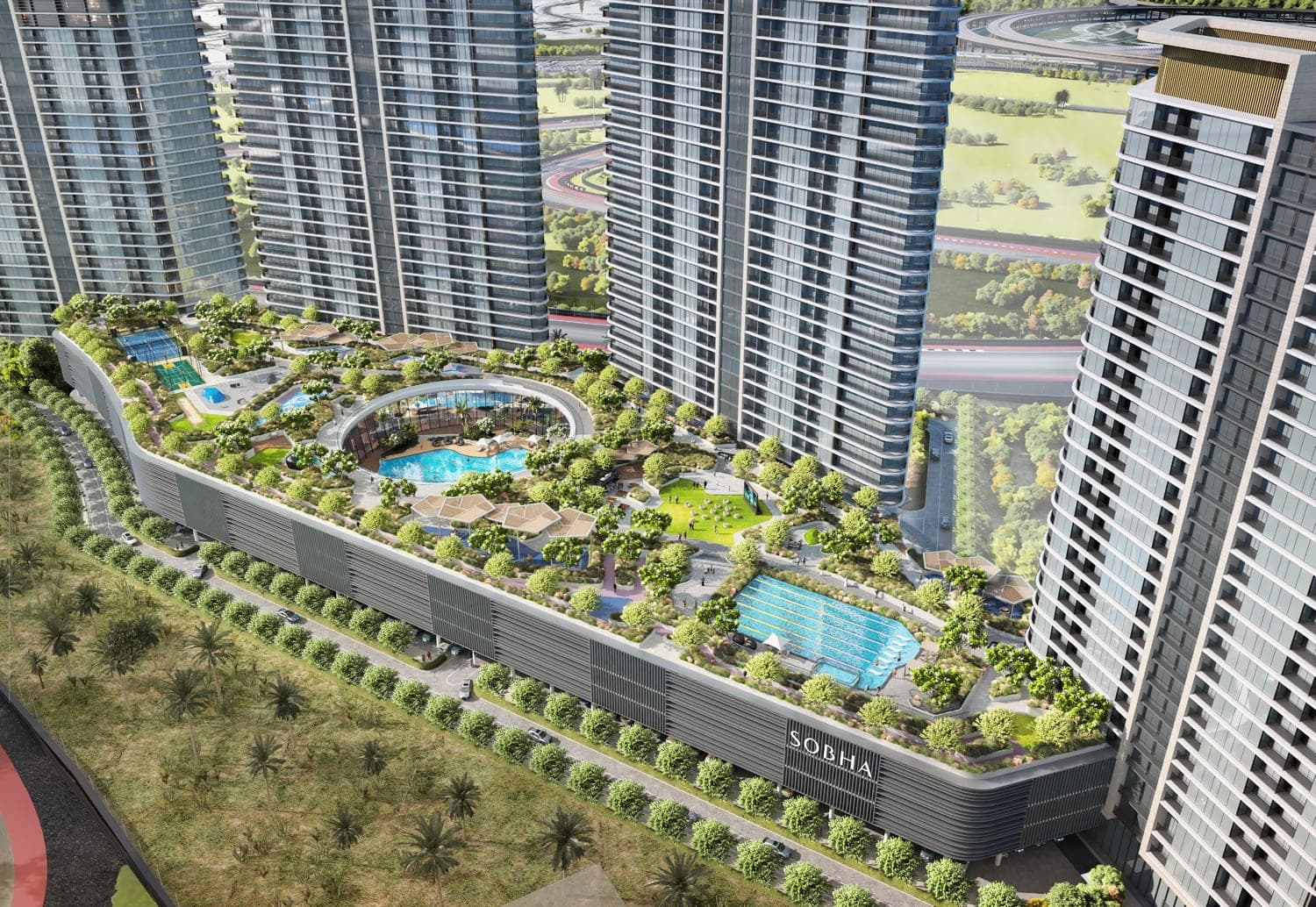 Sobha Solis architecture