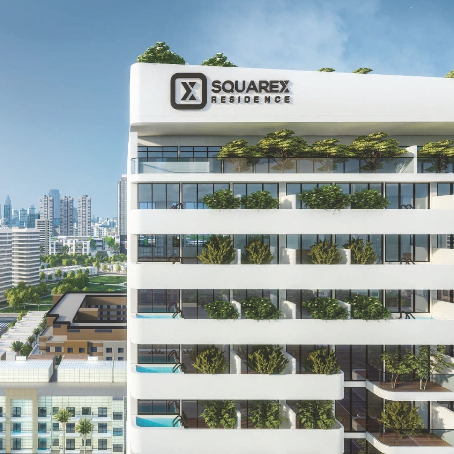 SquareX Residence architecture