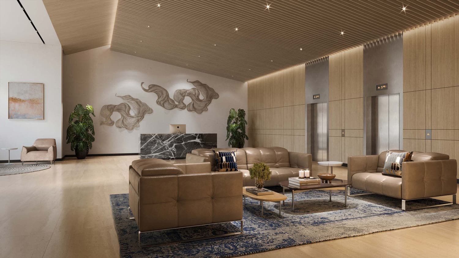 Riviera Chalet lobby