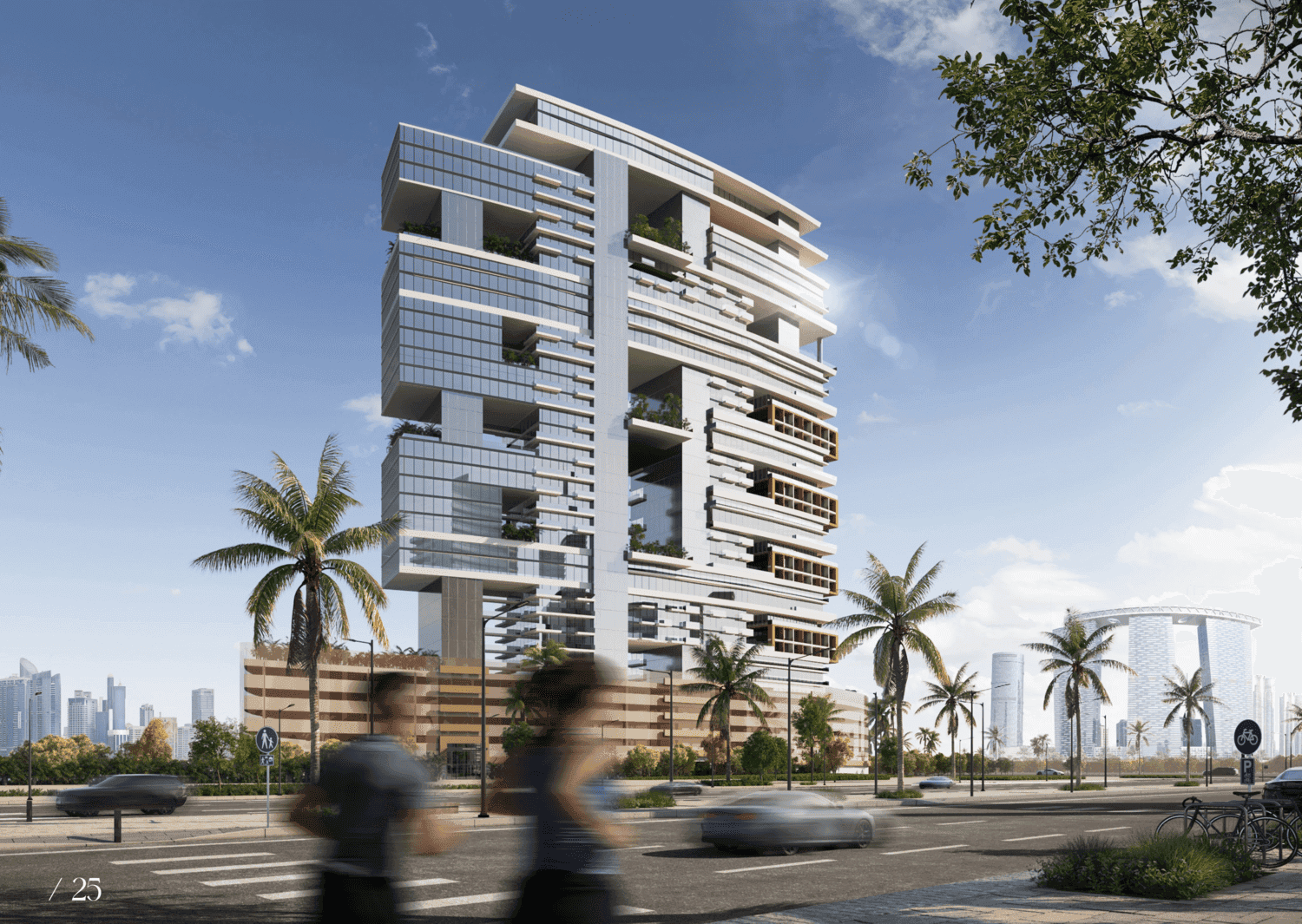 Radiant Marina Towers architecture