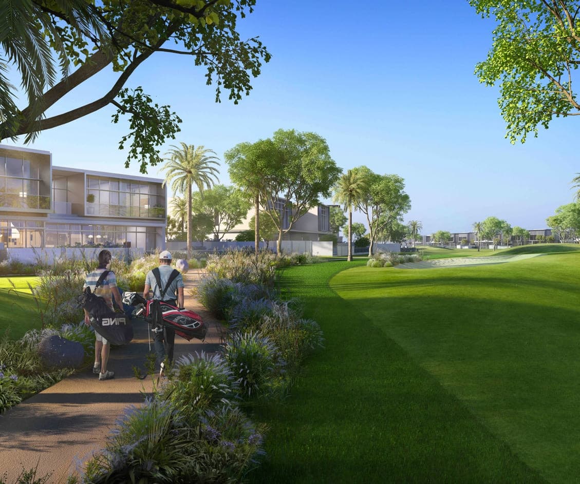 Bbq Area With Access To Dubai Hills Park