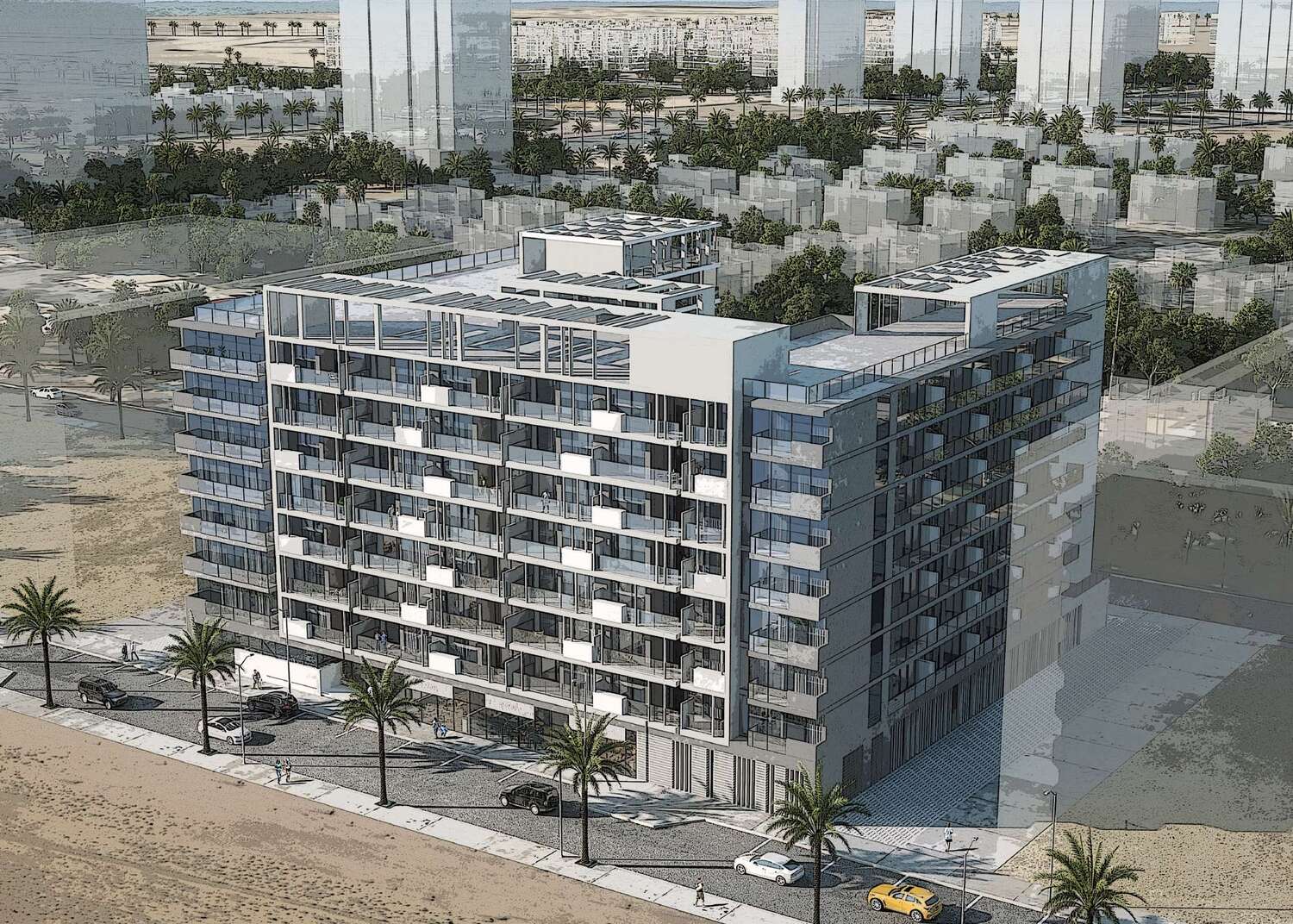 Millenium Talia Residences architecture