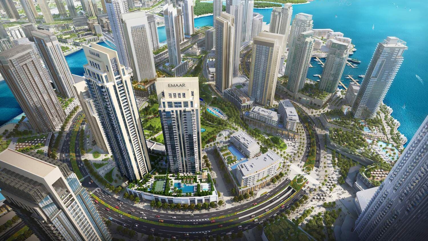 Creek Rise Tower 1 architecture