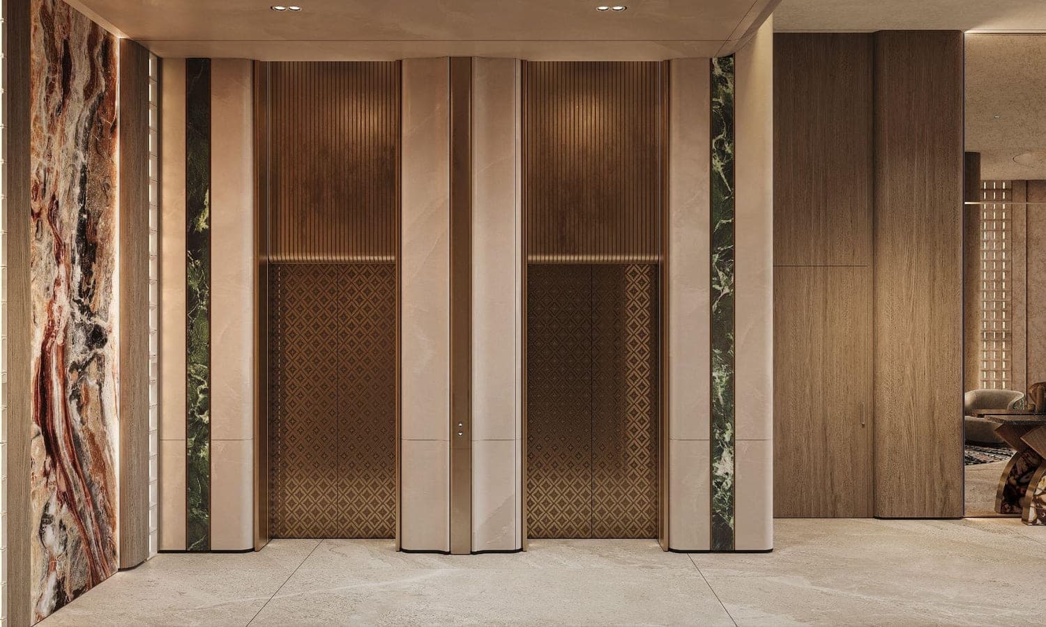 Wellington Ocean Walk lobby