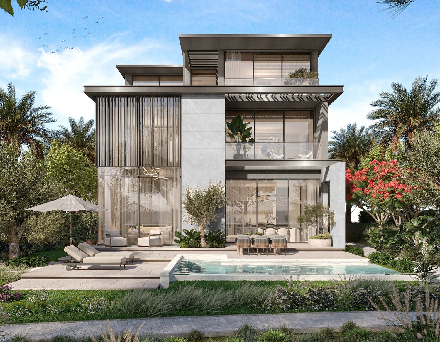 Nad Al Sheba Gardens Phase 7 architecture