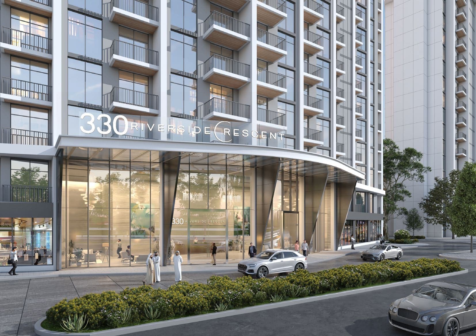 330 Riverside Crescent architecture