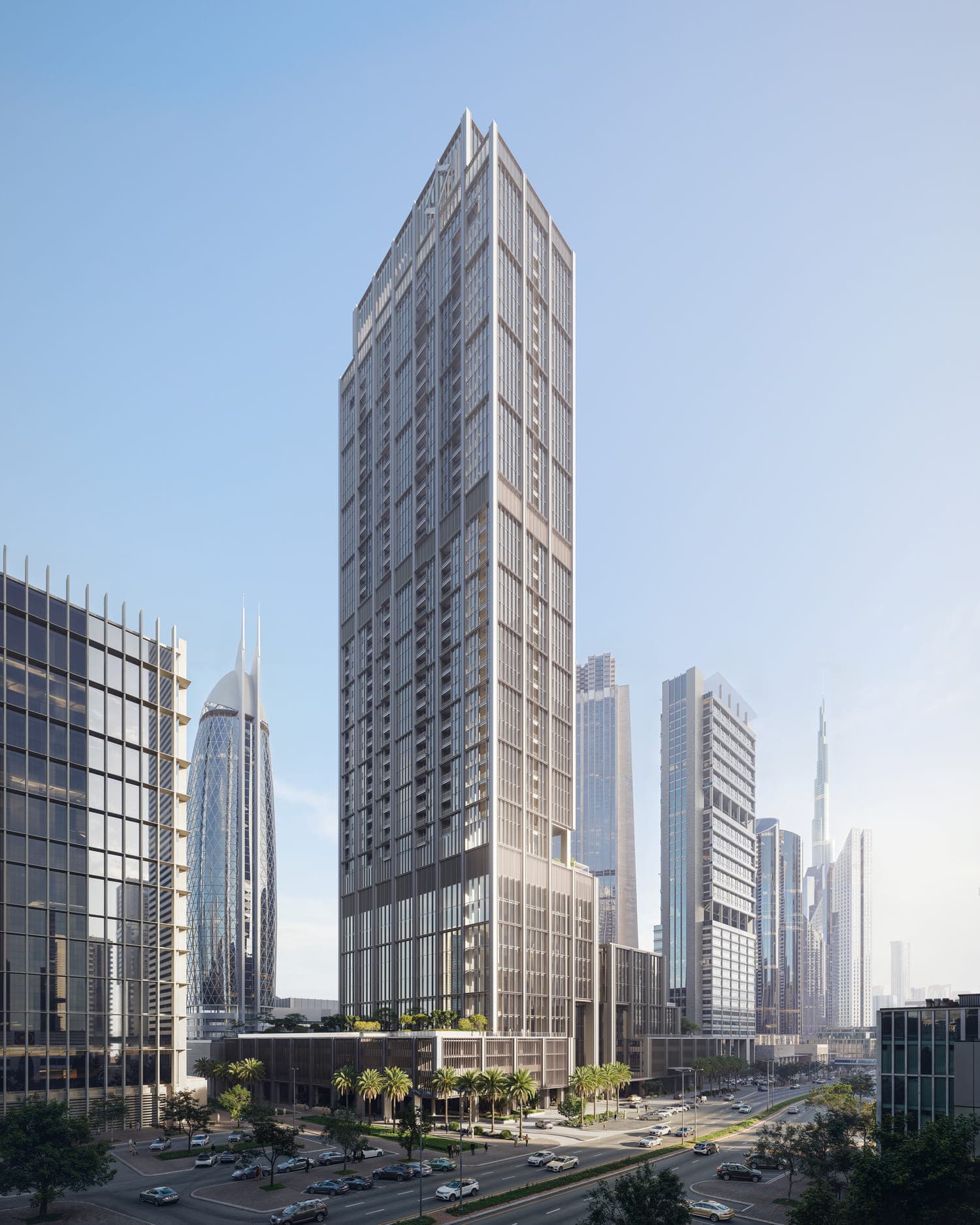 DIFC Heights Tower architecture