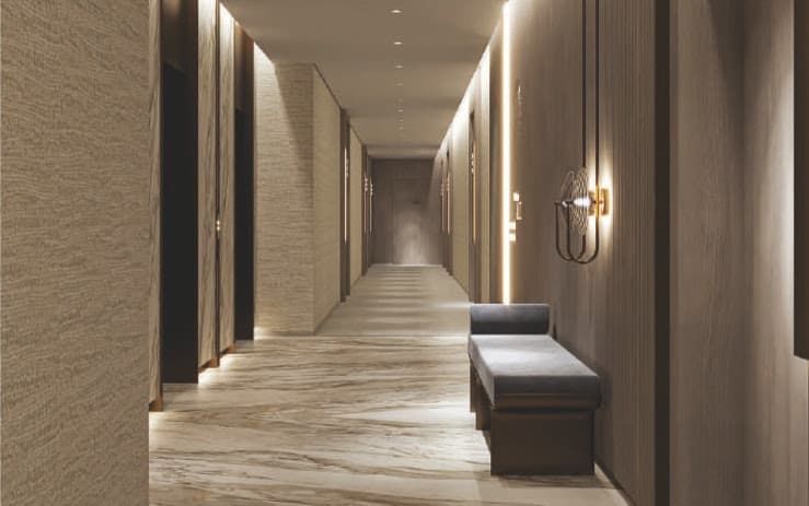 SquareX Residence lobby