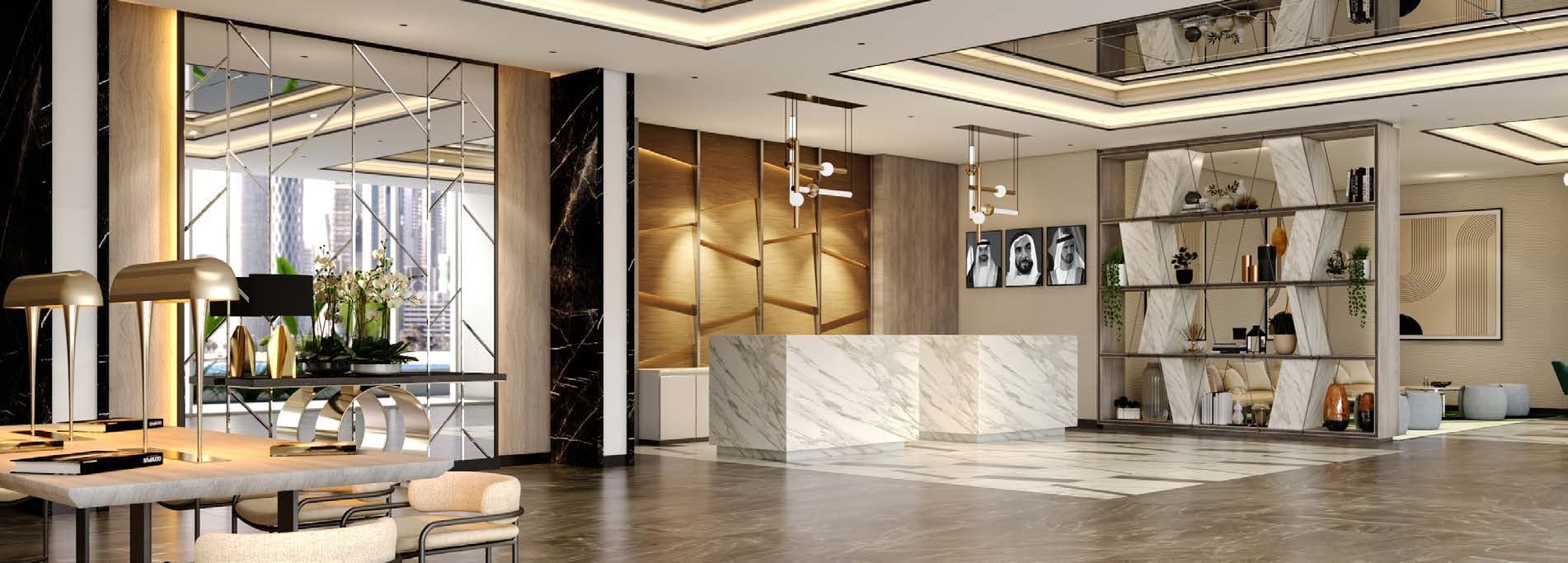 Damac Hills 2 - Hotel Edge by Rotana lobby