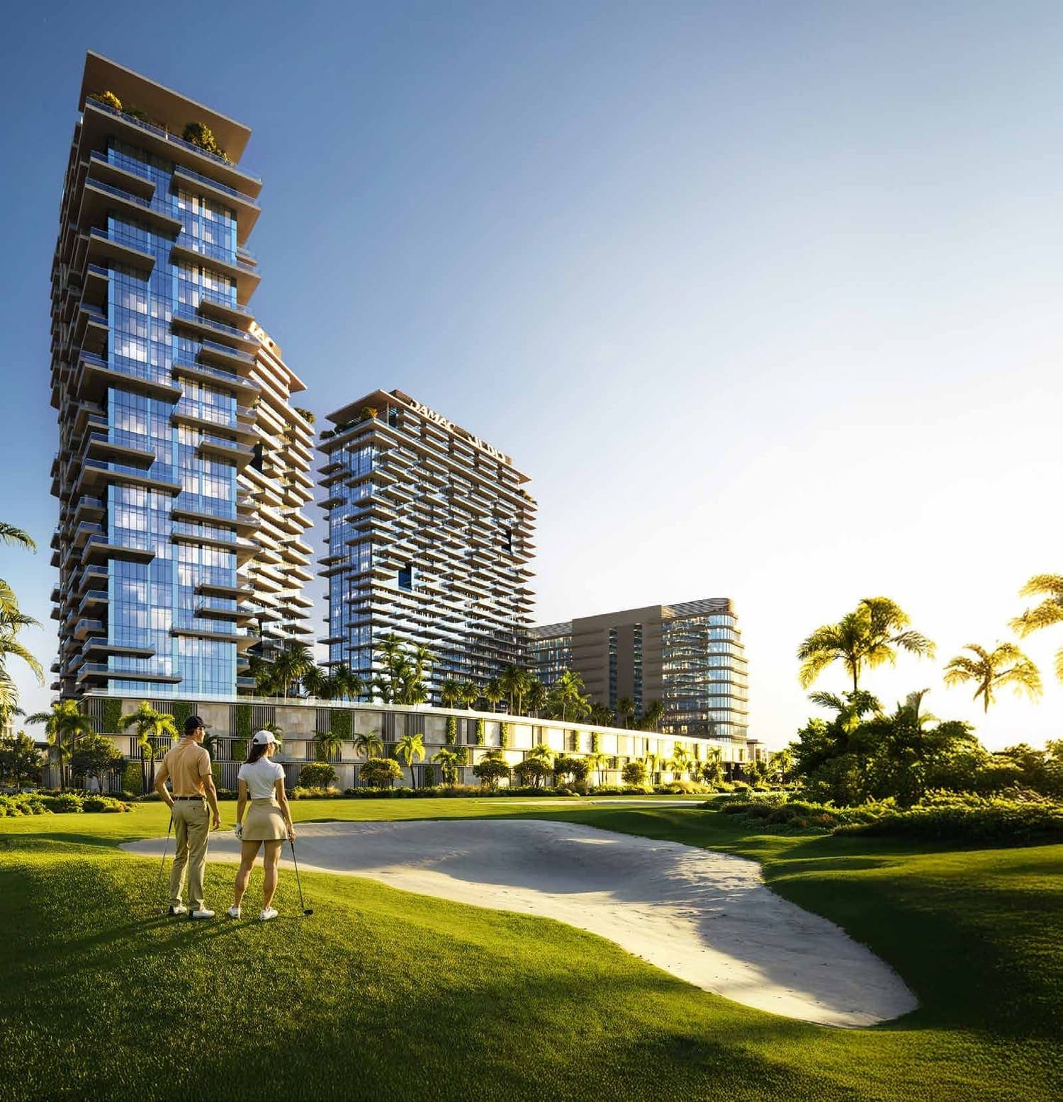 Damac District architecture