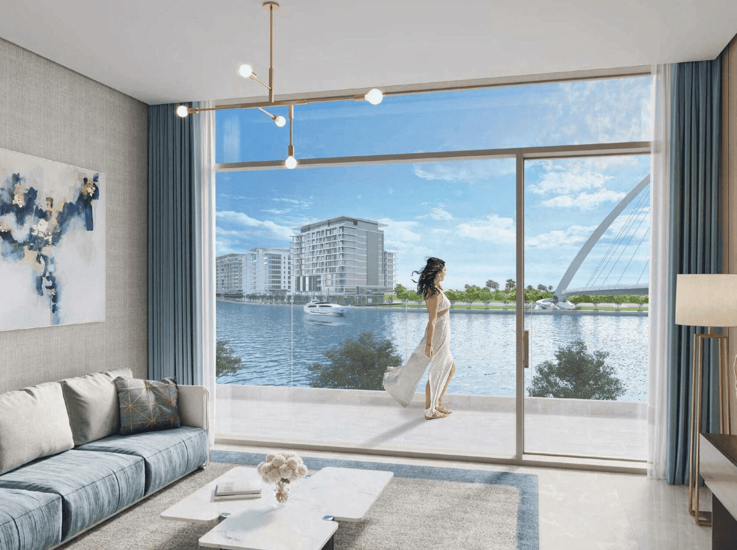 Canal Front Residences interior