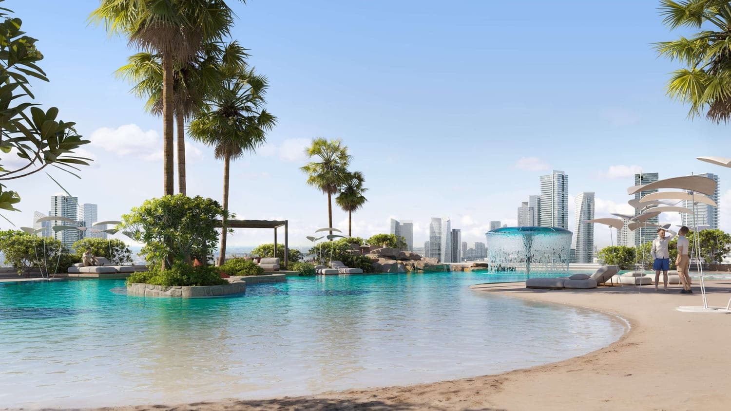 Aqua & Sand Oasis