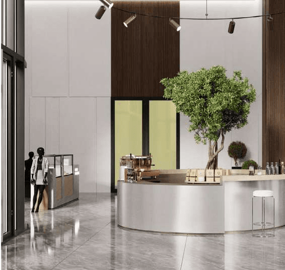 Radiant Boulevard lobby