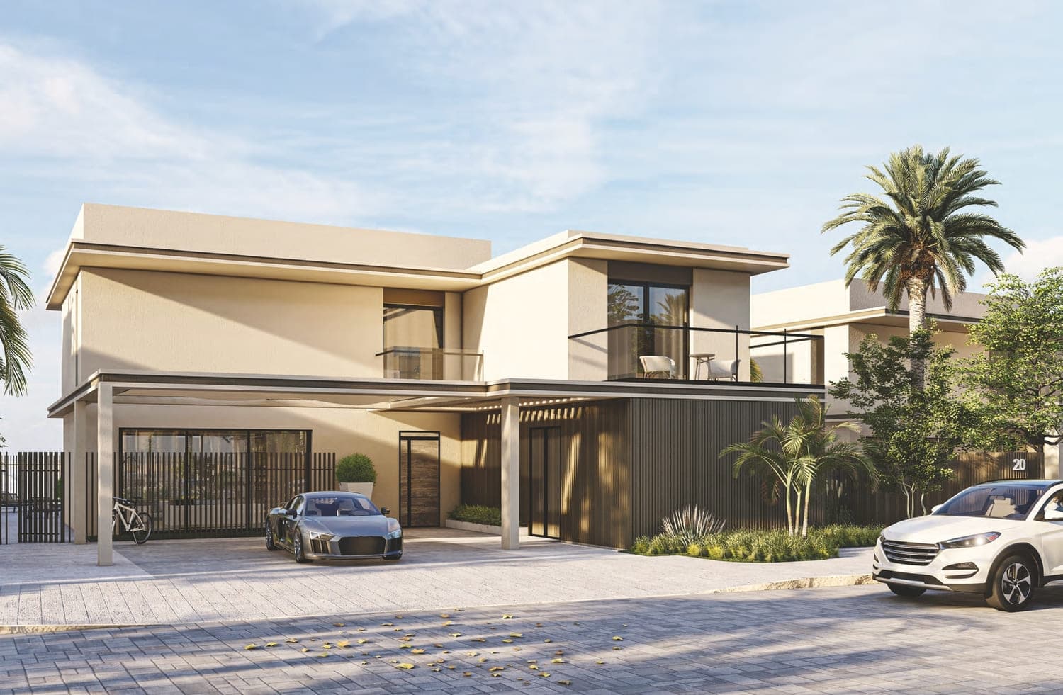 Falcon Island architecture