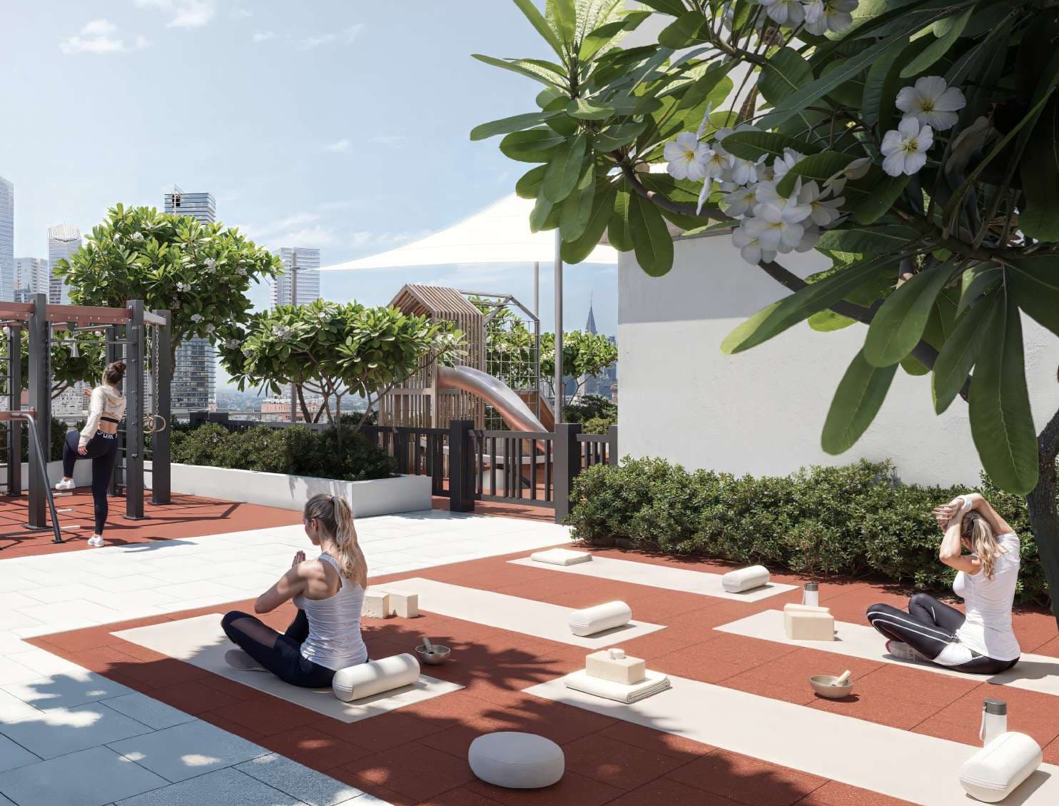 Outdoor Yoga Lounge