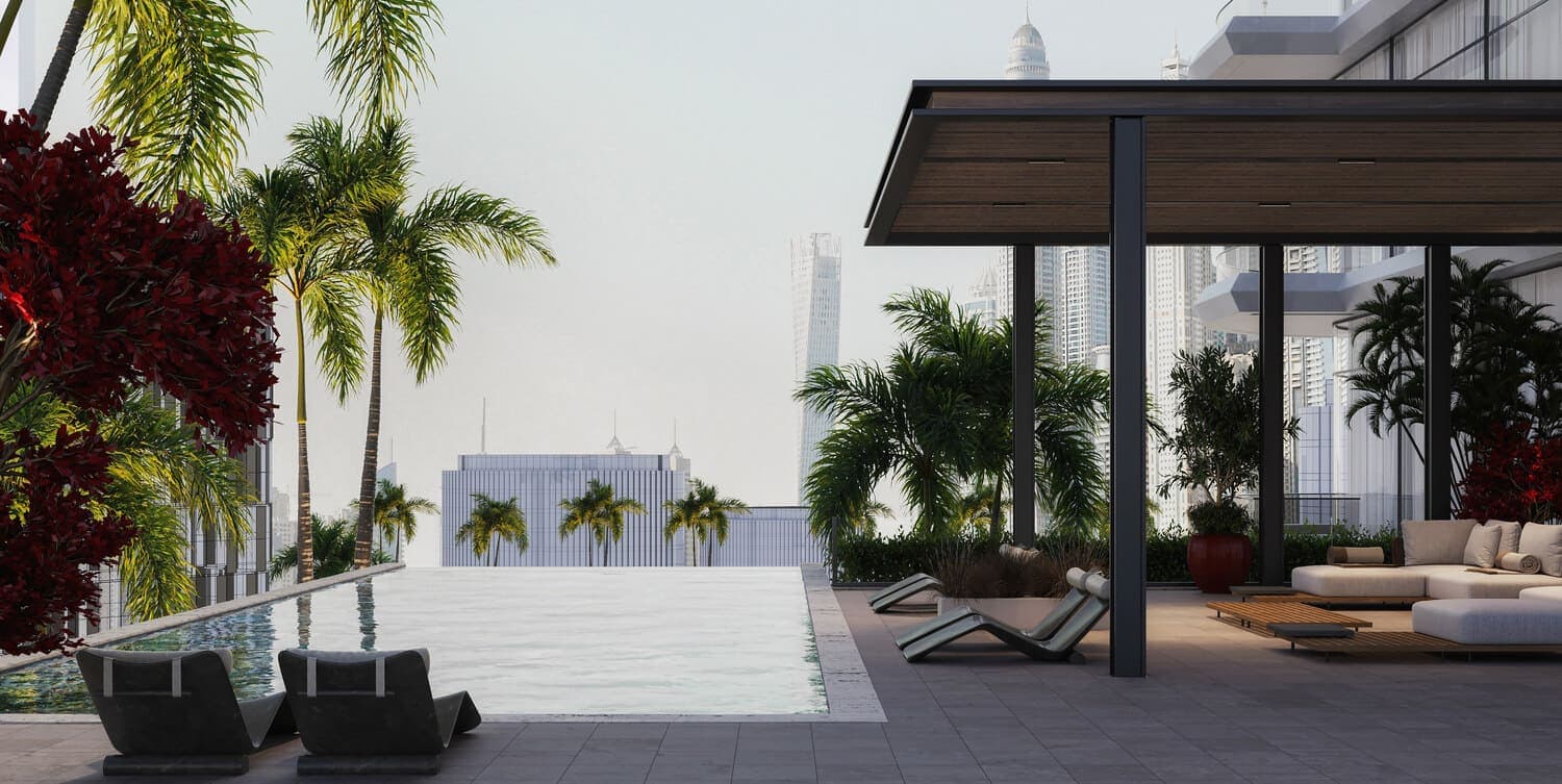 Infinity Glass Bottom Pool 