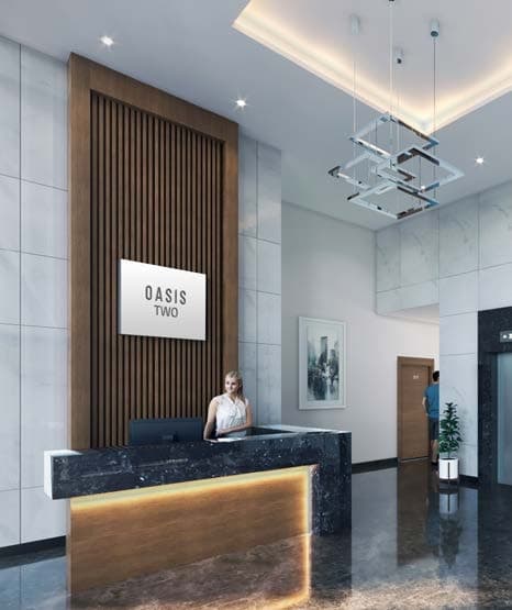 Oasis Two lobby