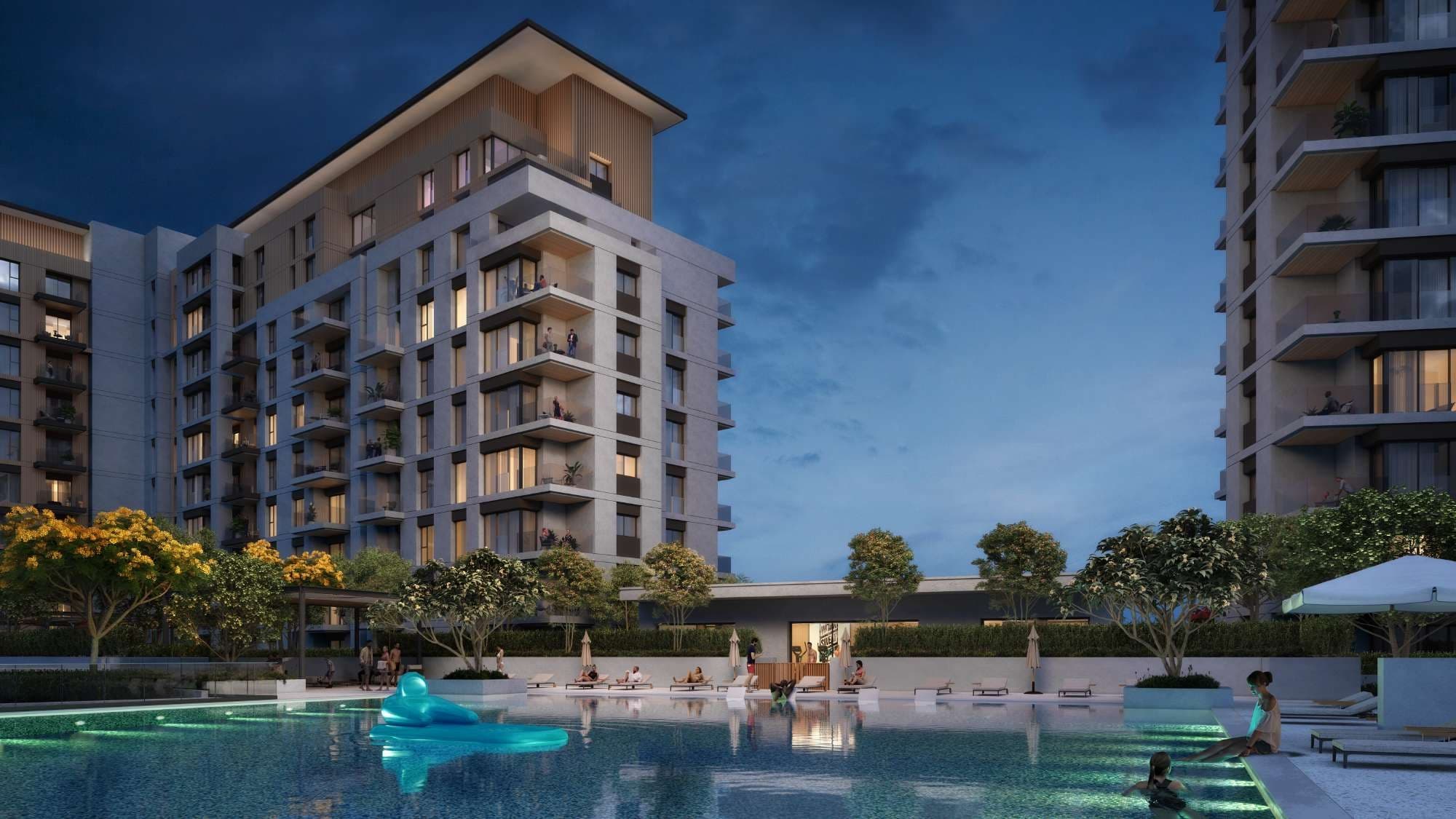 Topaz Residences architecture