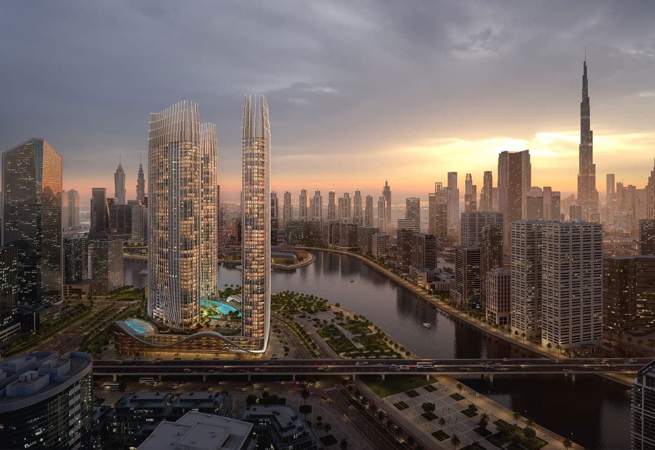 Binghatti Skyrise architecture