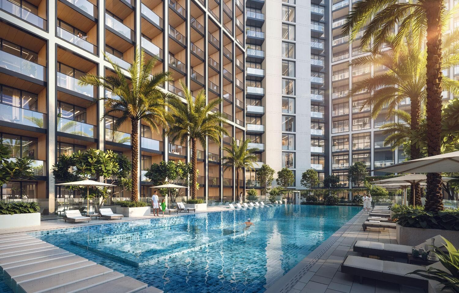 Poolside Deck