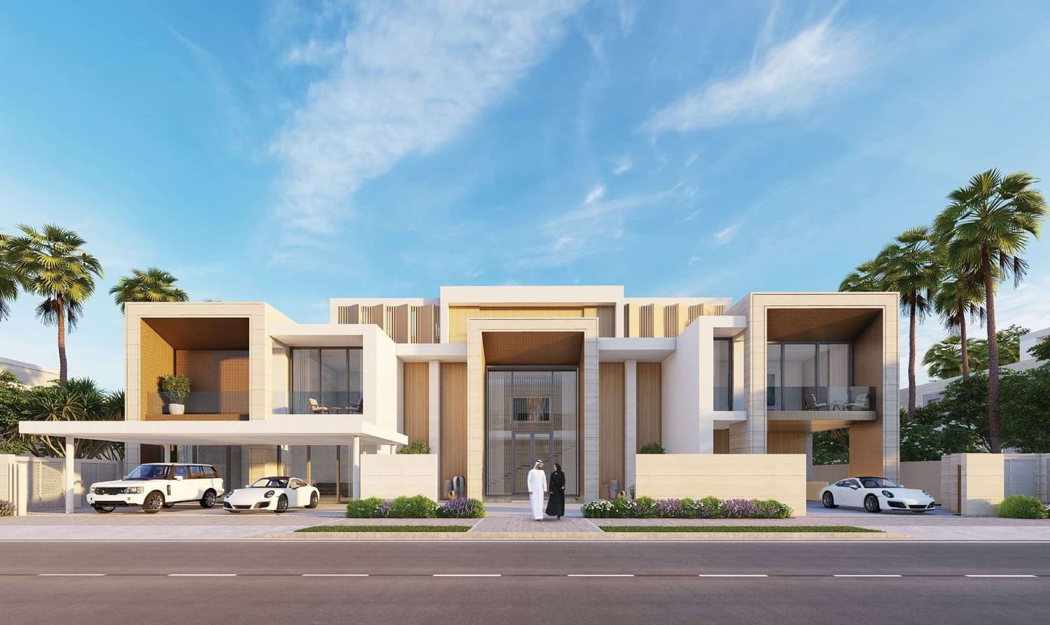 Reem Hills Villas architecture