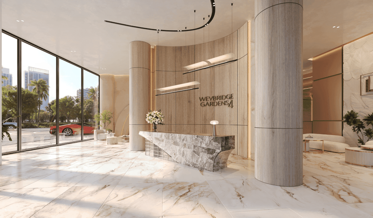 Weybridge Gardens 4 lobby
