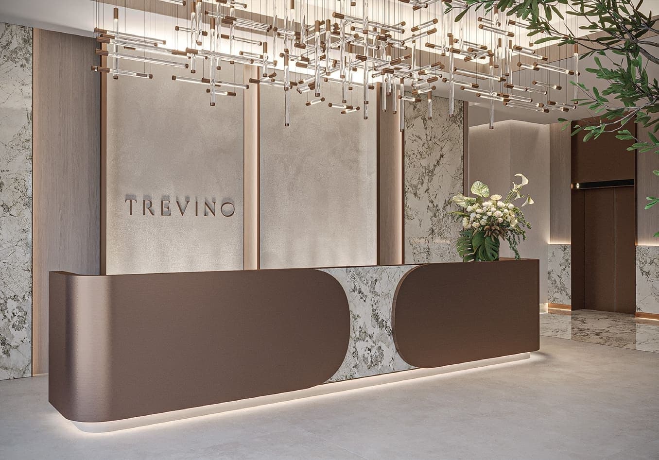 Trevino lobby