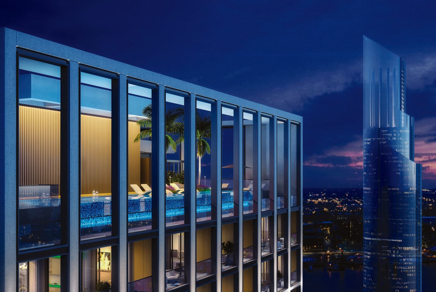 Binghatti Moonlight architecture