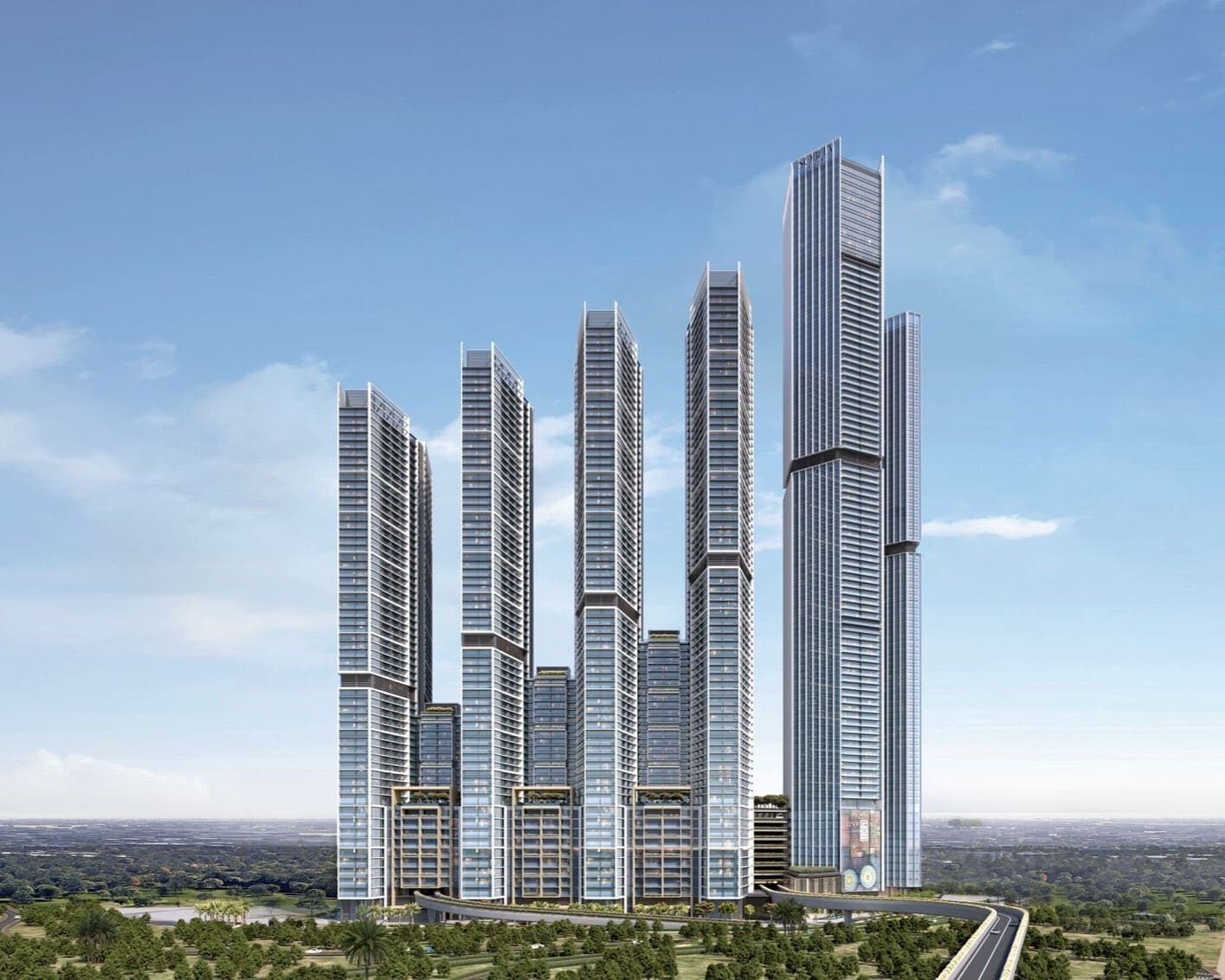 The Eden at Sobha Central architecture
